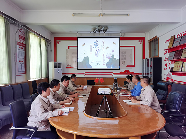 5月10日思廉日，渭河塑業(yè)公司開展“清風(fēng)伴行，廉潔潤(rùn)心”主題黨日活動(dòng)。.jpg